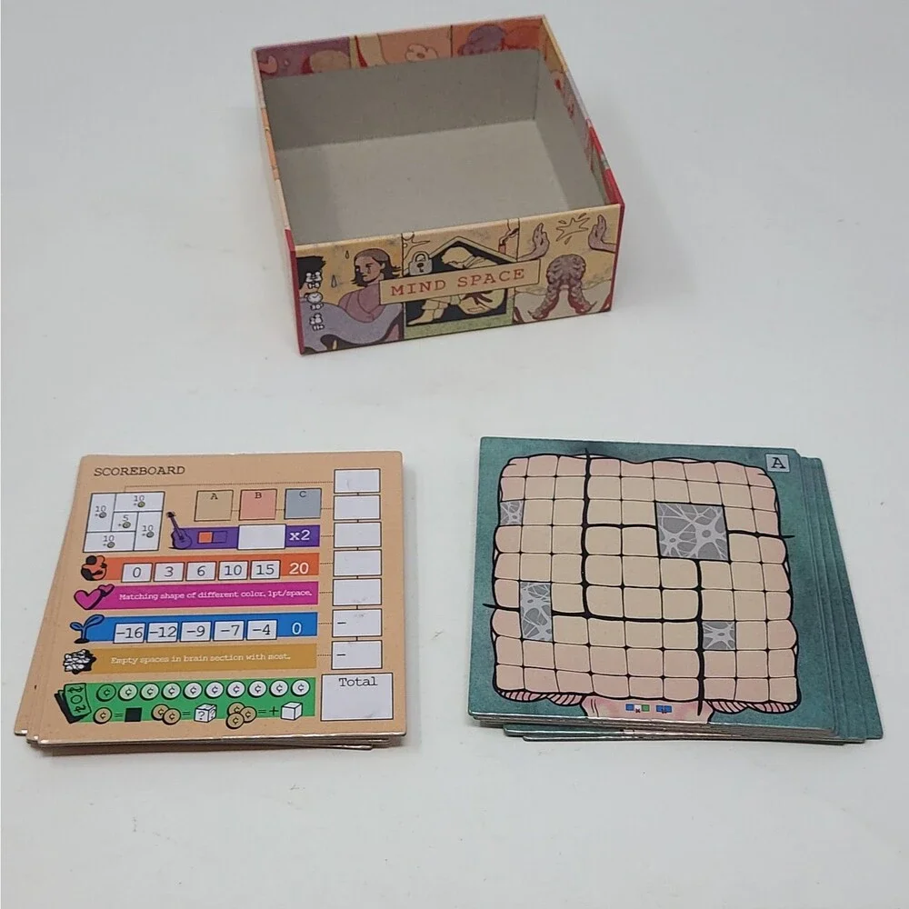Mind Space Board Game + Kickstarter Extras Allplay Board Game